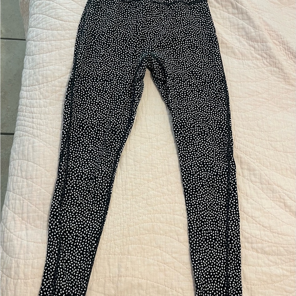 Buffbunny Black and White Polka Dot Leggings